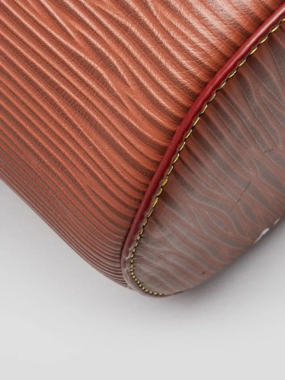 Louis Vuitton Brown Epi Leather Soft Polochon XL Bag